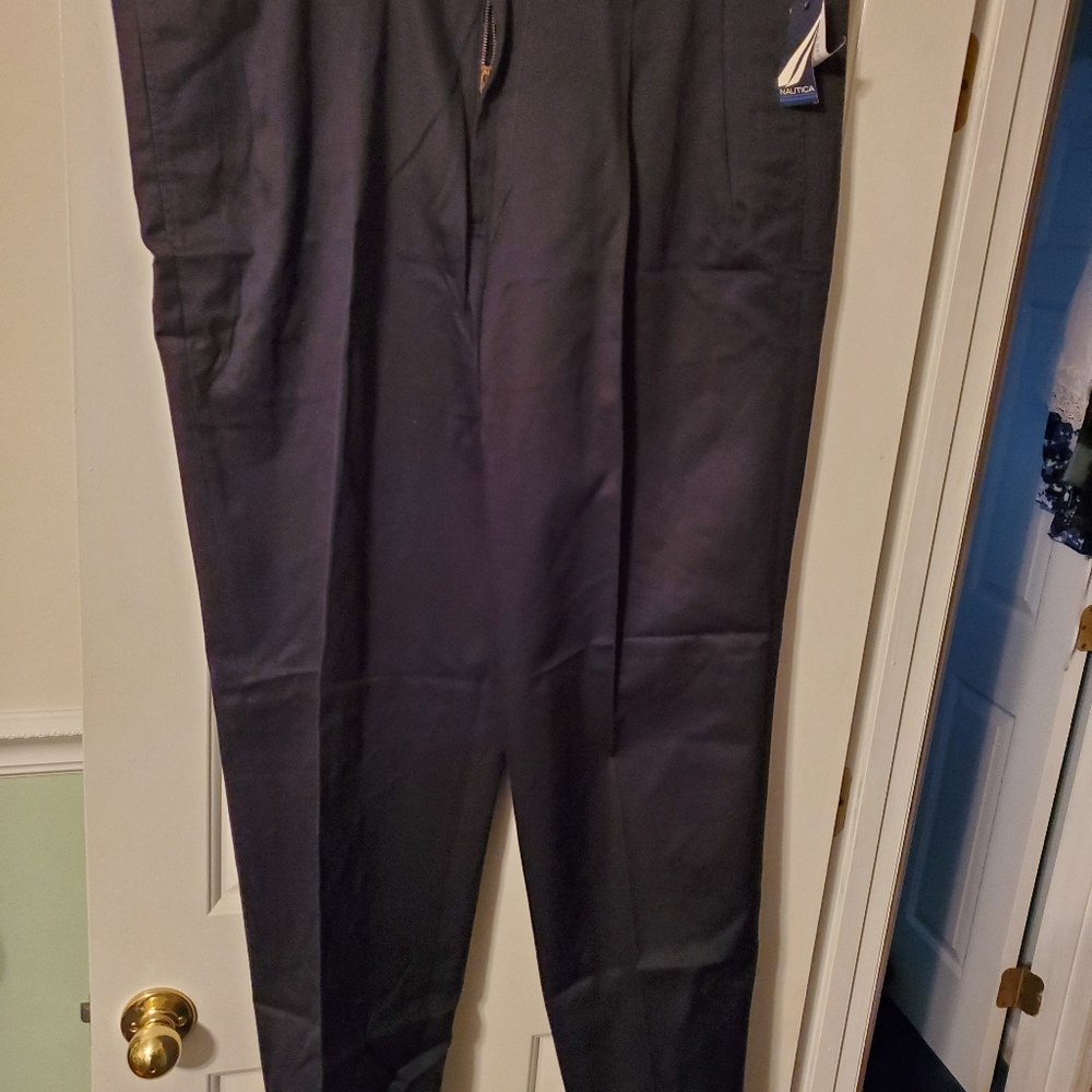NWT Nautica Rigger Double Pleat 46x34 pants